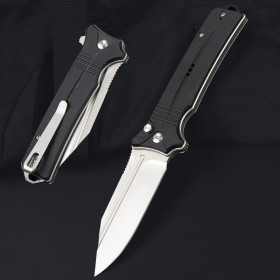 Freewolf C23080 Axis Shaft Lock Semi-automatic Folding Pocket Knife UD408895